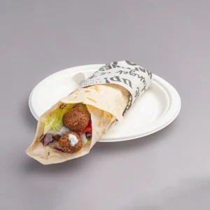 Falafel dürüm -- .Piros Street Food Esztergom
